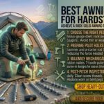 Best awning pegs for hardstanding