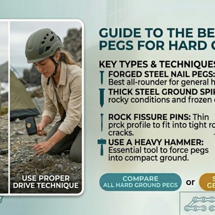 Best tent pegs for hard ground
