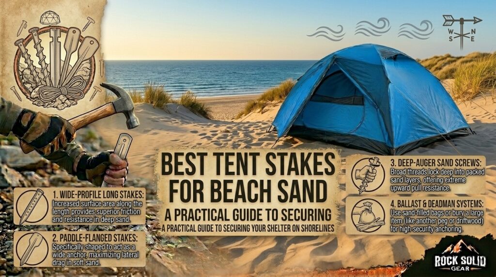 Best tent stakes for beach sand