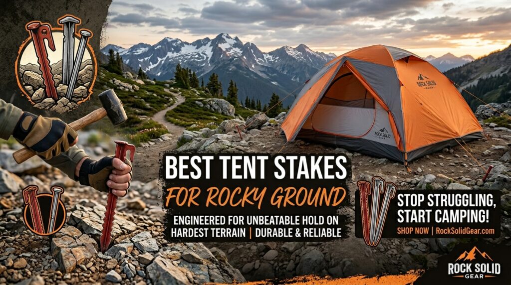 Best tent stakes for rocky ground