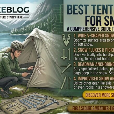 Best tent stakes for snow