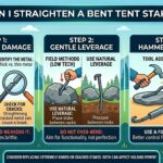 Can I Straighten a Bent Tent Stake