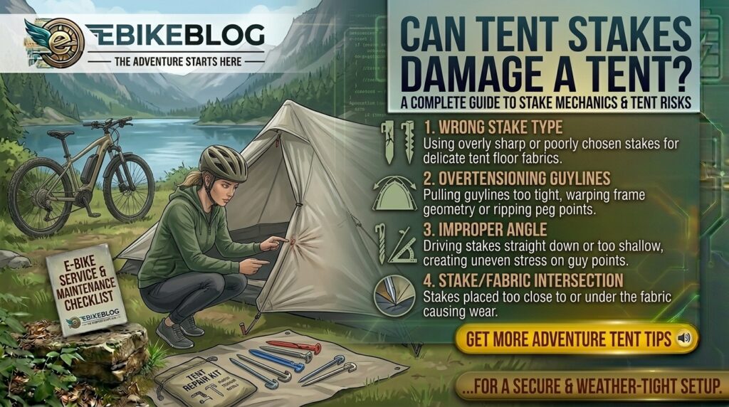 Can Tent Stakes Damage a Tent