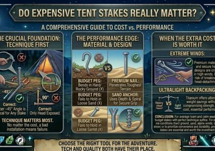 Do Expensive Tent Stakes Really Matter