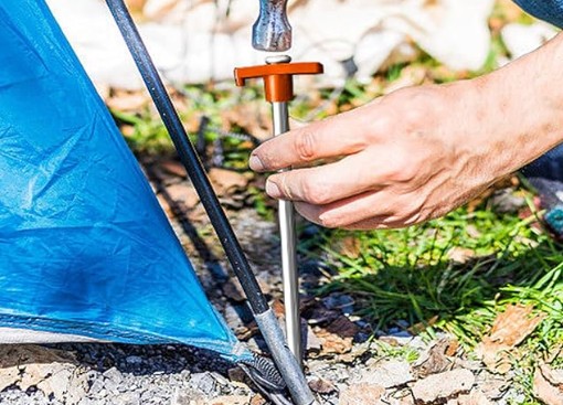 Eurmax USA 10-Pack Secure Protection Galvanized Tent Stakes