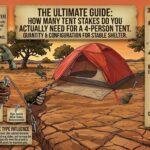 How Many Tent Stakes Do You Actually Need for a 4-Person Tent