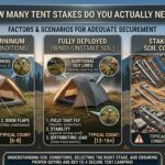 How Many Tent Stakes Do You Actually Need for a Tent
