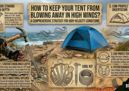 How to Keep Your Tent from Blowing Away in High Winds