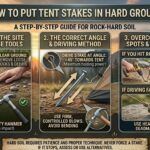 How to Put Tent Stakes in Hard Ground