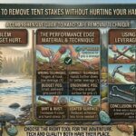 How to Remove Tent Stakes Without Hurting Your Hands