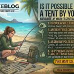 Is it possible to set up a tent by yourself