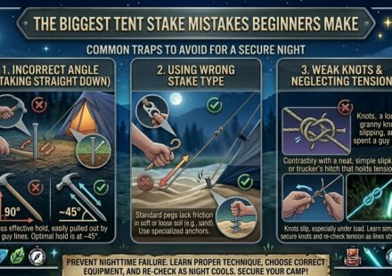 The Biggest Tent Stake Mistakes Beginners Make
