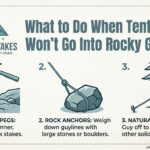 What to Do When Tent Stakes Won’t Go Into Rocky Ground