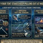 Why Your Tent Stakes Keep Pulling Out at Night