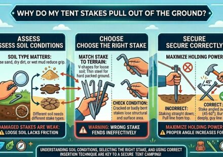 Why do my stakes pull out of the ground