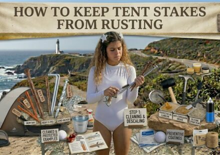 How to keep tent stakes from rusting