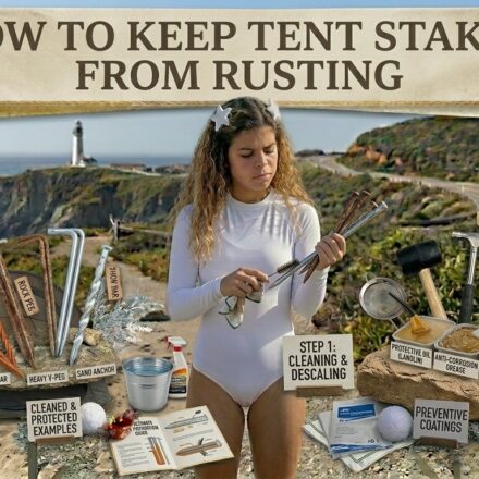 How to keep tent stakes from rusting