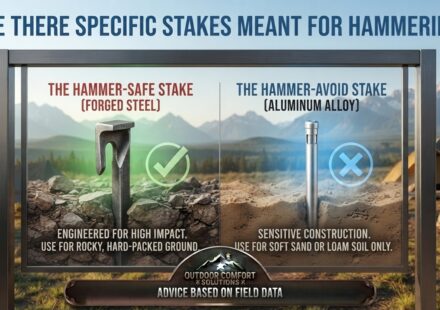 Are there specific stakes meant for hammering