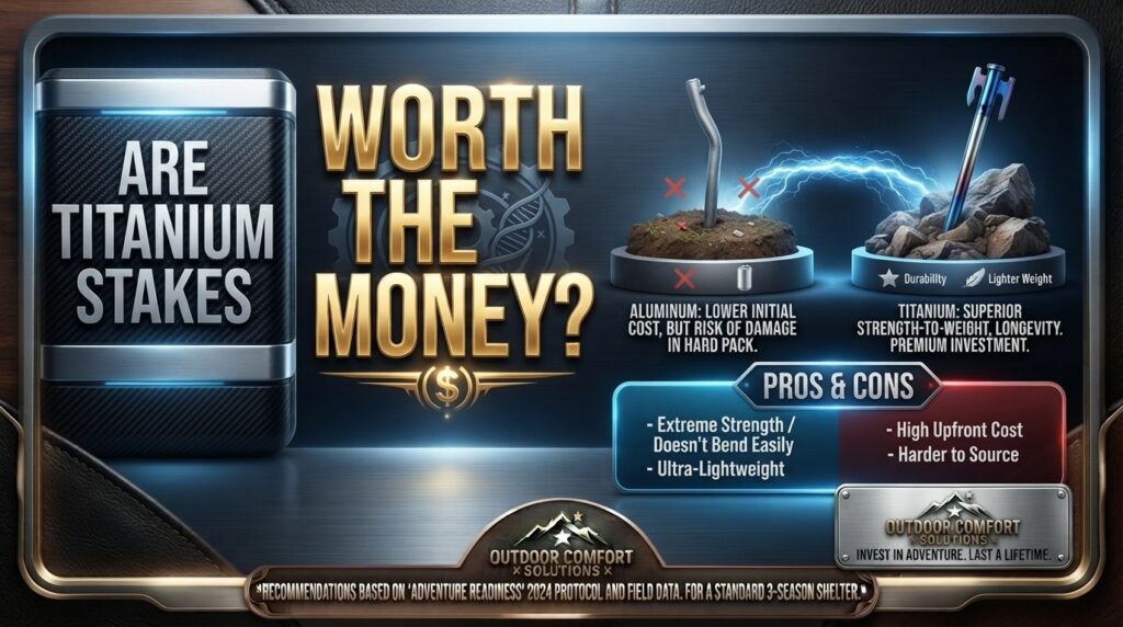 Are titanium stakes worth the money