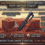 Best heavy duty tent stakes for camping in the hard packed clay of Texas