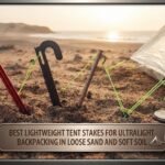 Best lightweight tent stakes for ultralight backpacking in loose sand and soft soil