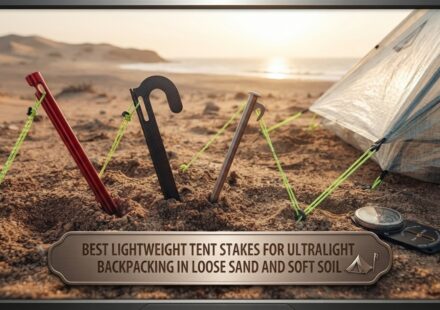 Best lightweight tent stakes for ultralight backpacking in loose sand and soft soil