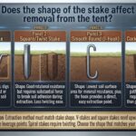 Does the shape of the stake affect removal