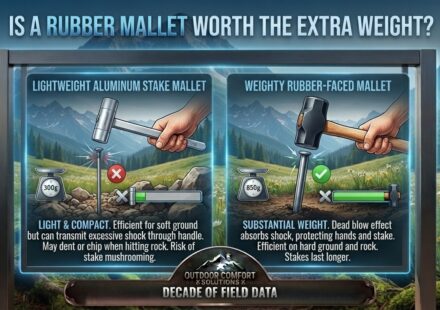 Is a rubber mallet worth the extra weight