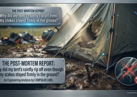 Why did my tent’s rainfly rip off even though my stakes stayed firmly in the ground