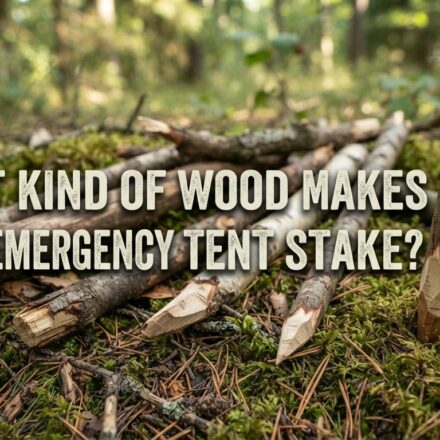What kind of wood makes the best emergency tent stake
